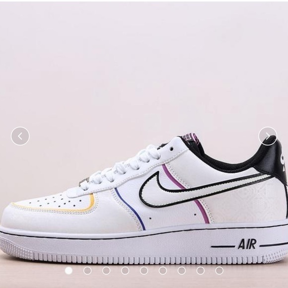 Nike Shoes - NIKE Air Force Low Day of the Dead reflective Skull
Pattern UNISEX men’s/women’s